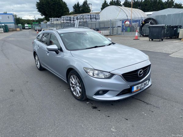 Mazda Mazda6 Estate, Diesel, 2016, Silver