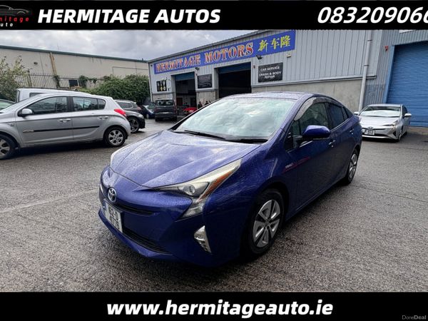 Toyota Prius Saloon, Petrol Hybrid, 2016, Blue