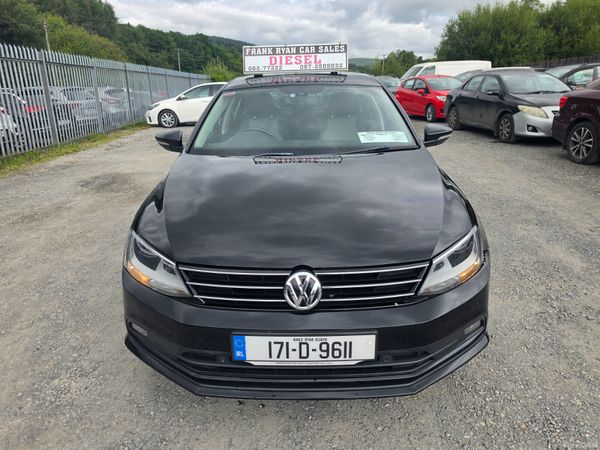 Volkswagen Jetta Saloon, Diesel, 2017, Black