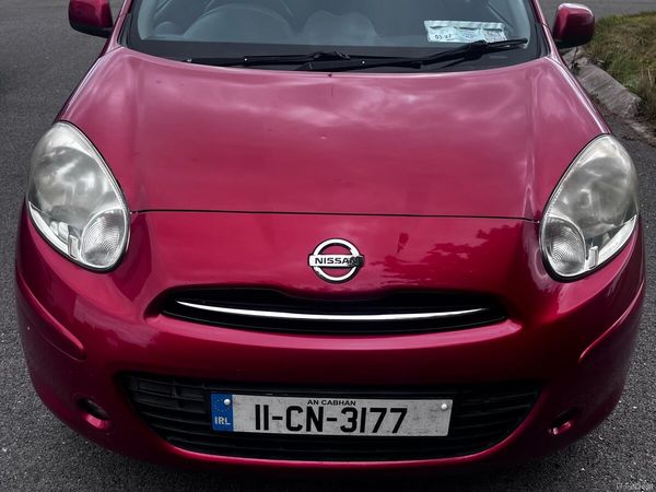 Nissan Micra Hatchback, Petrol, 2011, Red