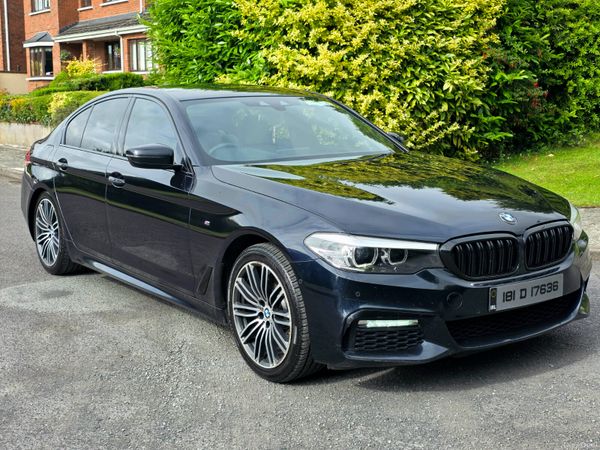 BMW 5-Series Saloon, Diesel, 2018, Black