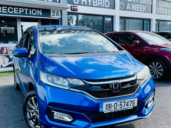 Honda Fit Hatchback, Petrol Hybrid, 2019, Blue