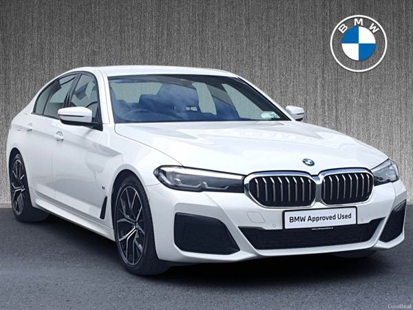 BMW 5-Series Saloon, Diesel, 2023, White