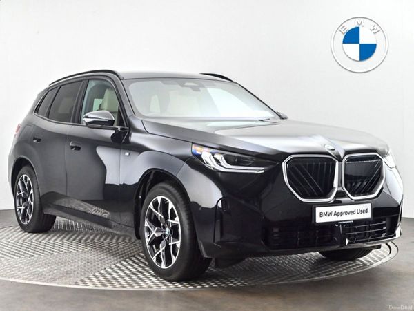 BMW X3 SUV, Petrol Plug-in Hybrid, 2026, Black