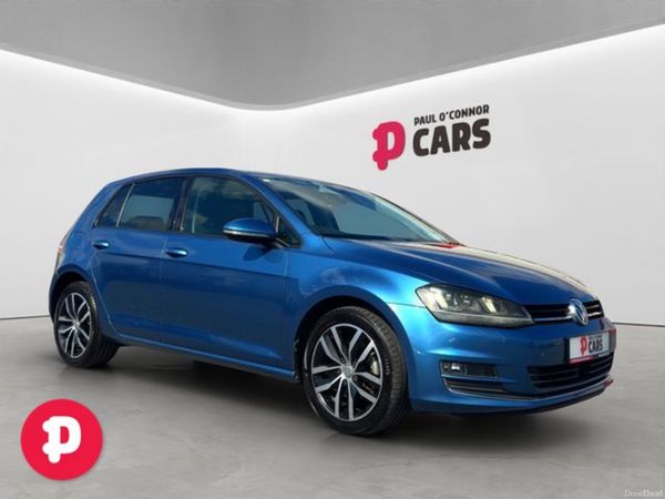 Volkswagen Golf Hatchback, Petrol, 2017, Blue
