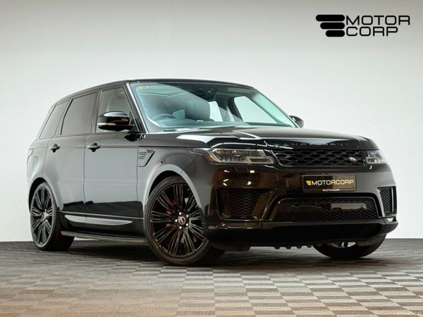 Land Rover Range Rover Sport SUV, Petrol Plug-in Hybrid, 2020, Black