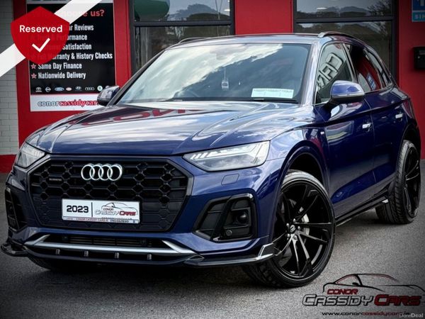 Audi Q5 Estate, Petrol Hybrid, 2023, Blue