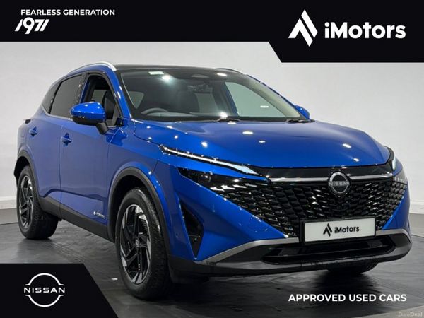 Nissan Qashqai SUV, Petrol Hybrid, 2026, Blue