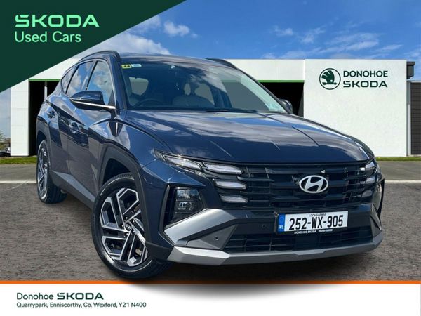 Hyundai Tucson SUV, Petrol Plug-in Hybrid, 2025, Blue