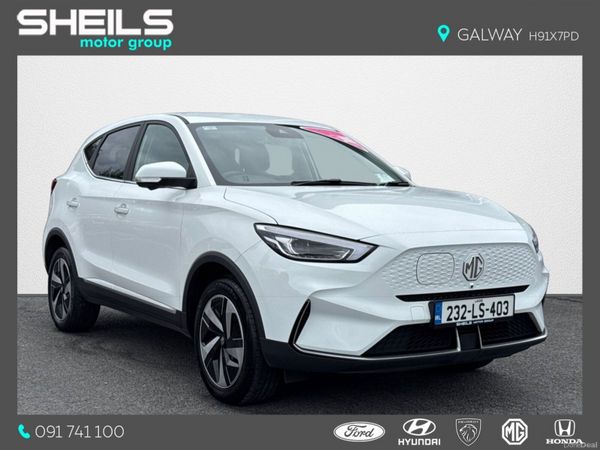 MG ZS Hatchback, Electric, 2023, White