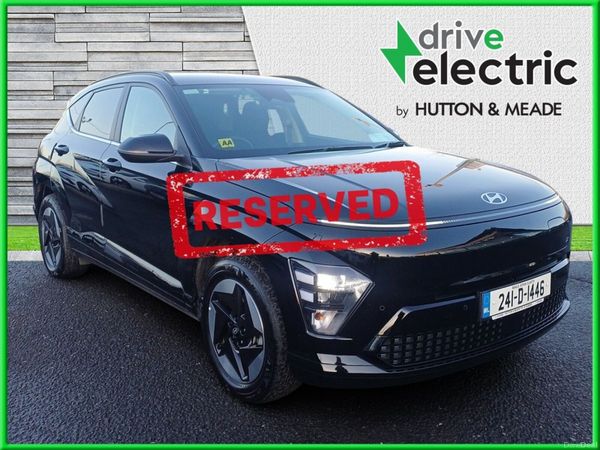 Hyundai KONA SUV, Electric, 2024, Black