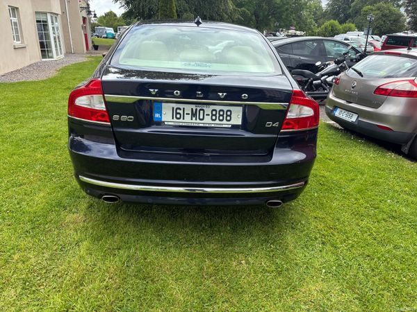 Volvo S80 Saloon, Diesel, 2016, Blue