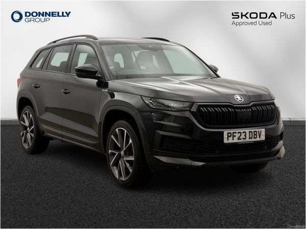 Skoda Kodiaq Estate, Petrol, 2023, Black