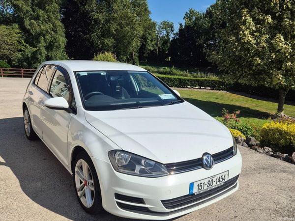 Volkswagen Golf Hatchback, Diesel, 2015, White