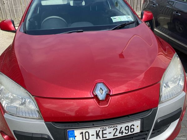 Renault Megane Coupe, Diesel, 2010, Red