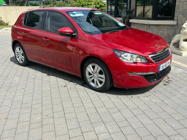 Peugeot 308 Hatchback, Diesel, 2015, Red