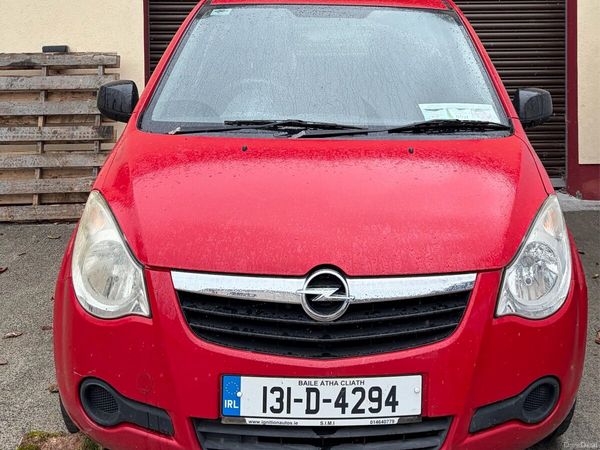 Opel Agila MPV, Petrol, 2013, Red
