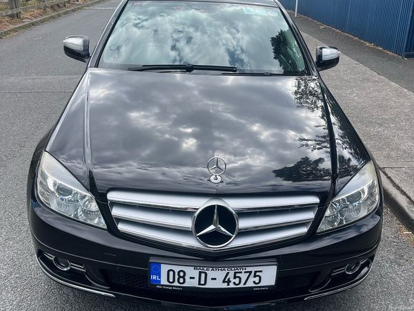 Mercedes-Benz C-Class Saloon, Petrol, 2008, Black