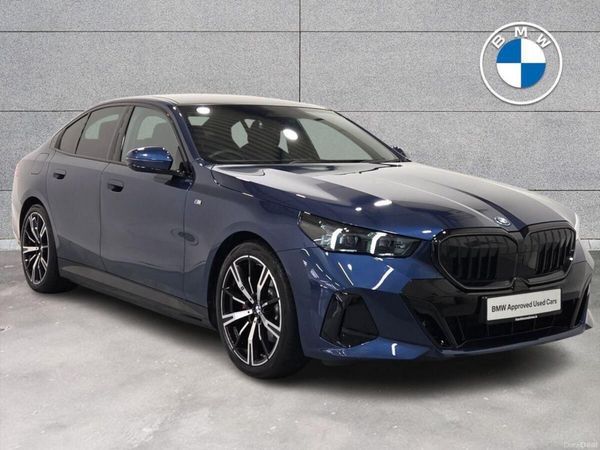 BMW 5-Series Saloon, Petrol Plug-in Hybrid, 2025, Blue