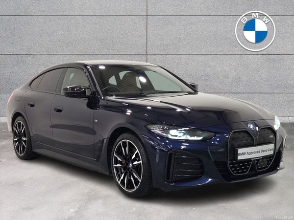 BMW i4 Hatchback, Electric, 2022, Blue