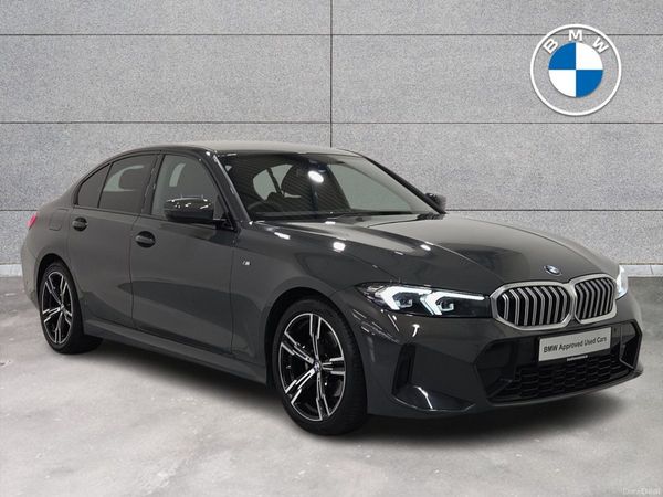 BMW 3-Series Saloon, Diesel Hybrid, 2024, Grey