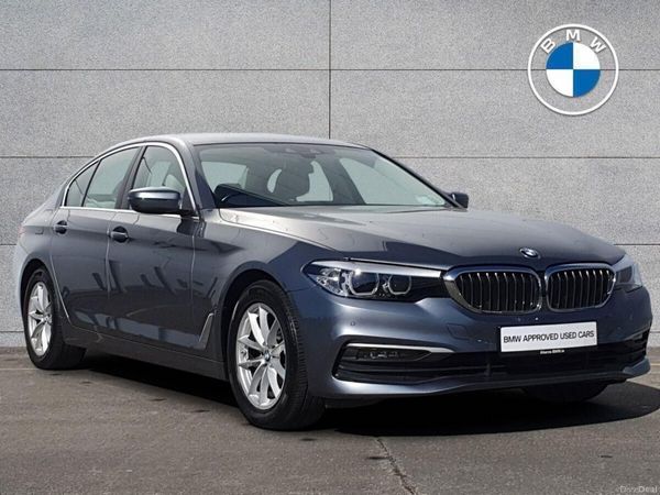 BMW 5-Series Saloon, Diesel, 2020, Blue