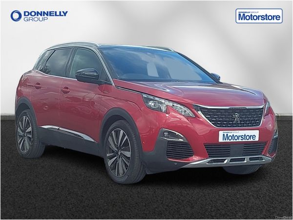 Peugeot 3008 Estate, Petrol, 2019, Red