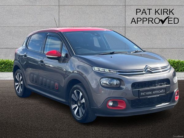 Citroen C3 Hatchback, Petrol, 2018, Grey