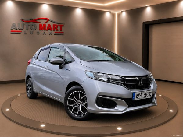 Honda Fit Hatchback, Petrol Hybrid, 2019, Silver