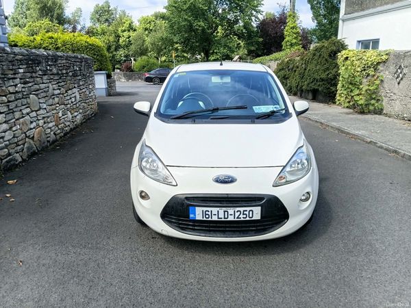 Ford KA Hatchback, Petrol, 2016, White