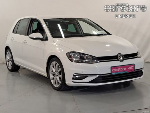 Volkswagen Golf Hatchback, Diesel, 2017, White