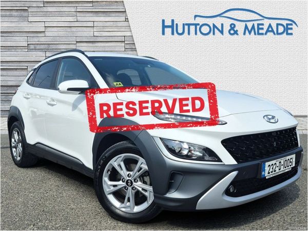 Hyundai KONA SUV, Petrol, 2023, White
