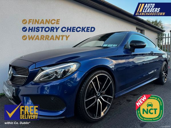 Mercedes-Benz C-Class Coupe, Diesel, 2017, Blue
