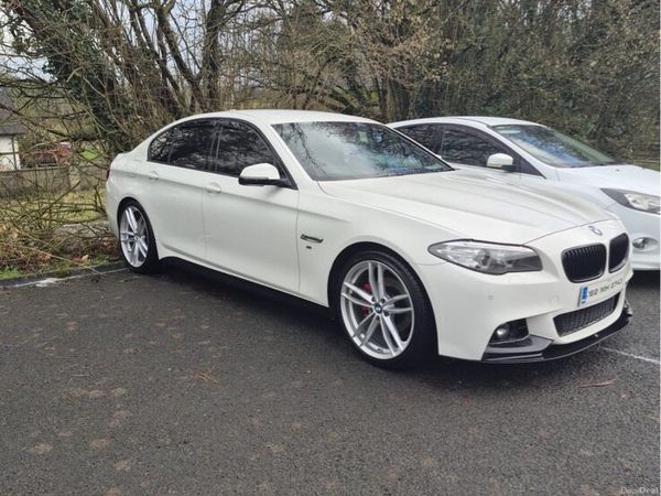 BMW 5-Series Saloon, Diesel, 2016, White
