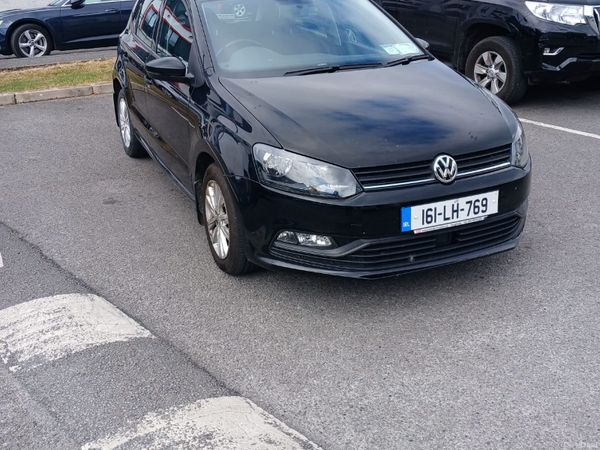 Volkswagen Polo Hatchback, Petrol, 2016, Black