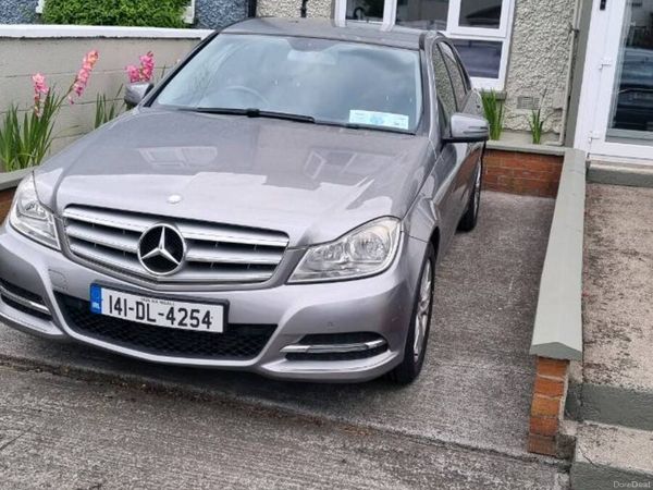 Mercedes-Benz C-Class Saloon, Diesel, 2014, Silver