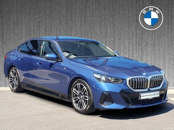 BMW i5 Saloon, Electric, 2024, Blue