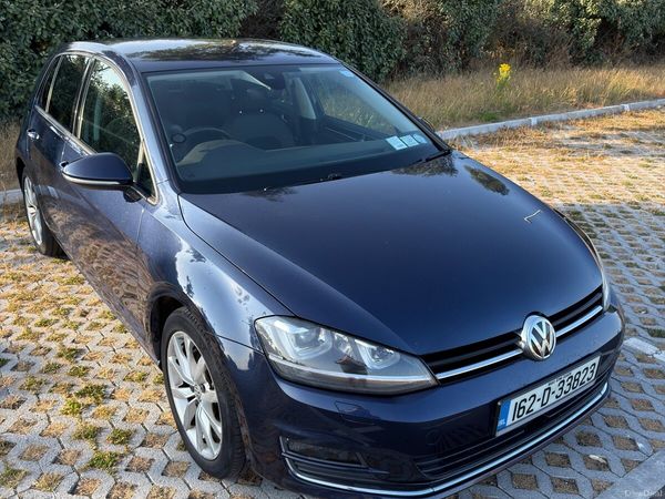 Volkswagen Golf Hatchback, Petrol, 2016, Blue