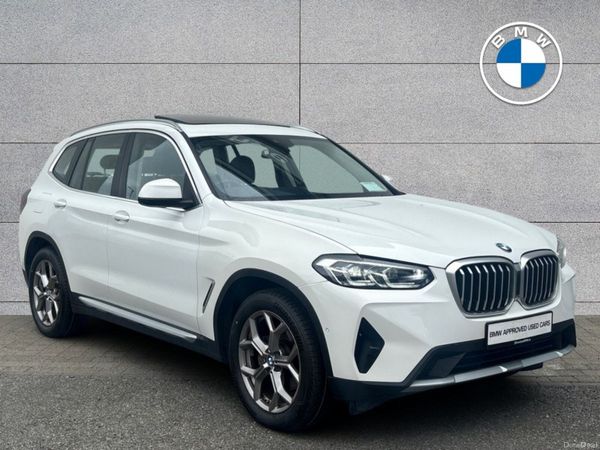 BMW X3 SUV, Diesel Hybrid, 2023, White