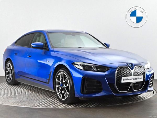 BMW i4 Hatchback, Electric, 2026, Blue