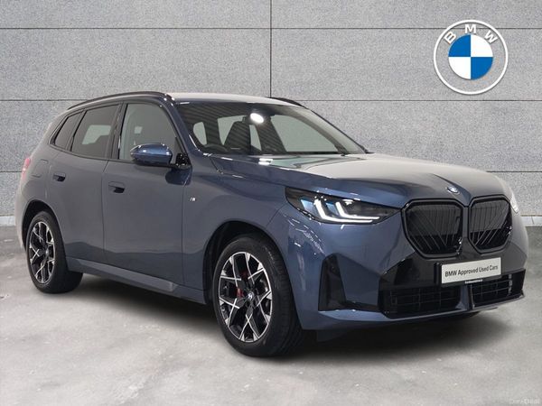 BMW X3 SUV, Petrol Plug-in Hybrid, 2025, Blue