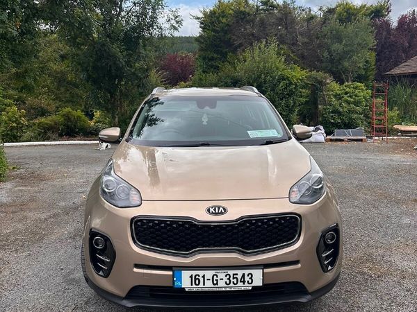 Kia Sportage SUV, Diesel, 2016, Beige