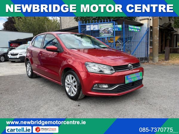 Volkswagen Polo Hatchback, Petrol, 2016, Red