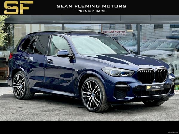BMW X5 SUV, Petrol Plug-in Hybrid, 2022, Blue