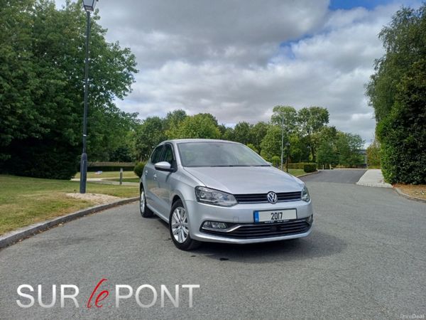 Volkswagen Polo Hatchback, Petrol, 2017, Silver