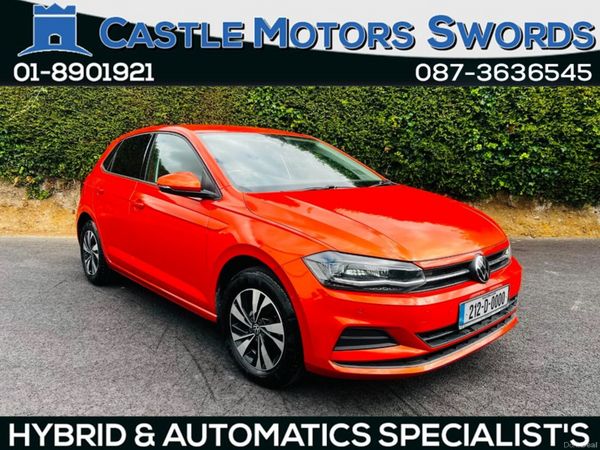 Volkswagen Polo Hatchback, Petrol, 2021, Orange
