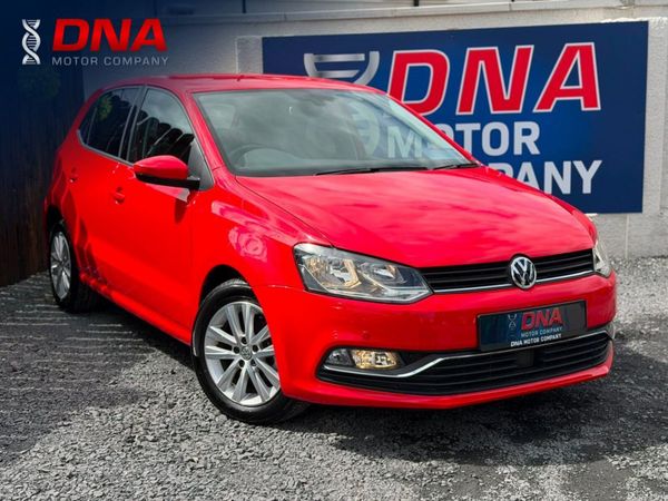 Volkswagen Polo Hatchback, Petrol, 2016, Red