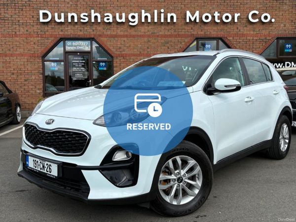 Kia Sportage SUV, Diesel, 2019, White