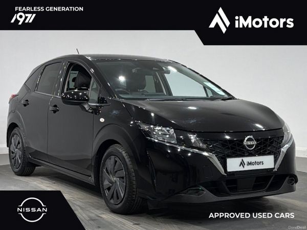 Nissan Note Hatchback, Petrol Hybrid, 2022, Black
