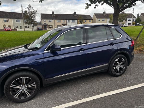 Volkswagen Tiguan SUV, Diesel, 2017, Blue